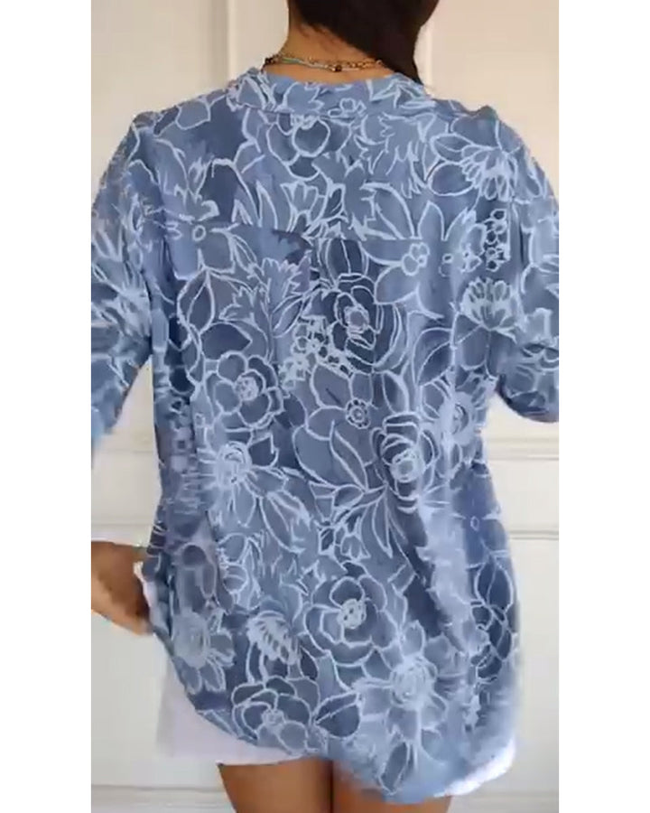 Amelia | Floral Print Blouse